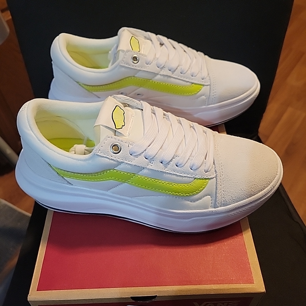 Vans Old Skool Over Evening Primrose Mens 8 Womans 9.5